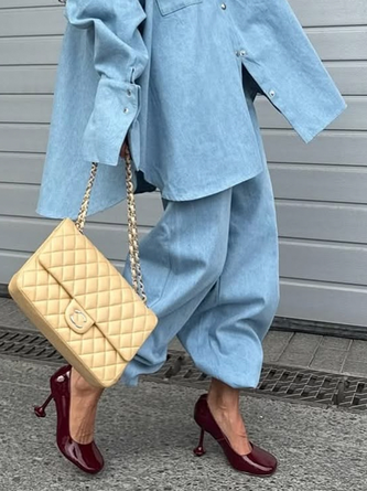 Urban Plain Pockets Jeans