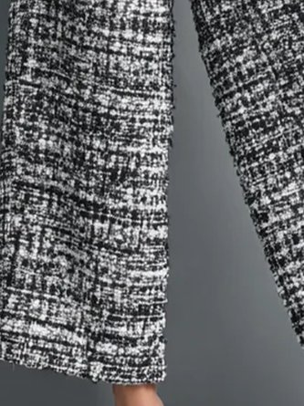 Urban Color Block Straight Pants