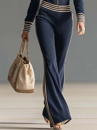 Casual Zipper Plain Hoodie Binding Jumpsuit