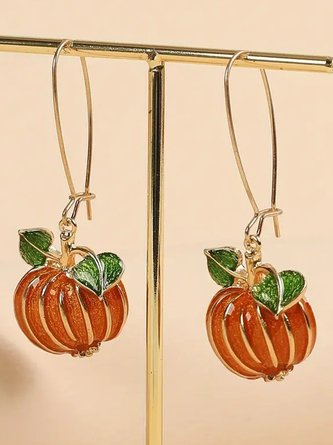 Urban Pumpkin Pattern Dangle