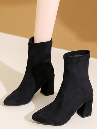 Autumn Suede Fashion Boots