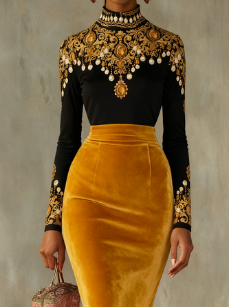 Urban 3D Printing Printing Stand Collar T-shirt