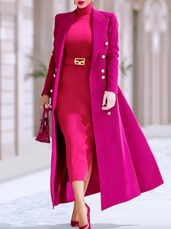 Urban Classic Lapel Long Coat