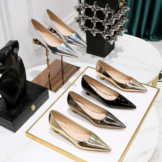 Plain Leather All Season Flat