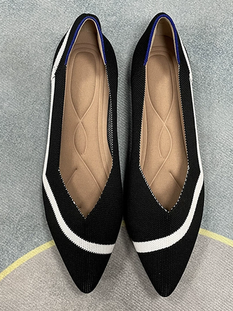 Mesh Fabric Casual Shallow Shoes