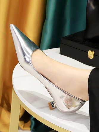 Plain Leather All Season Flat