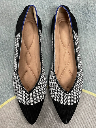 Mesh Fabric Casual Shallow Shoes