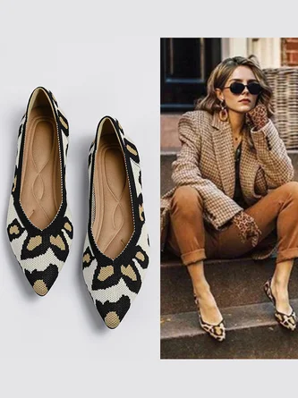 Mesh Fabric Casual Shallow Shoes