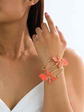 Elegant Floral Cuff