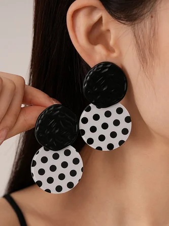 Elegant Polka Dots Dangle