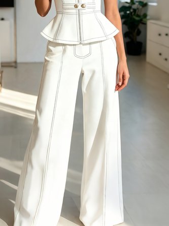 Urban Block Wide Leg Pants