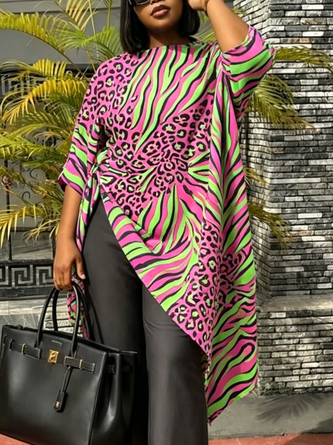Urban Leopard Printing Blouse