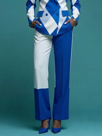 Urban Block Straight Pants