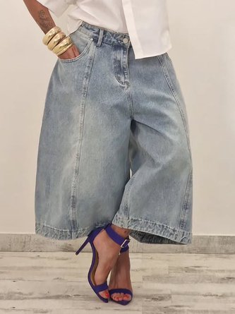 Denim Loosen Casual Jeans