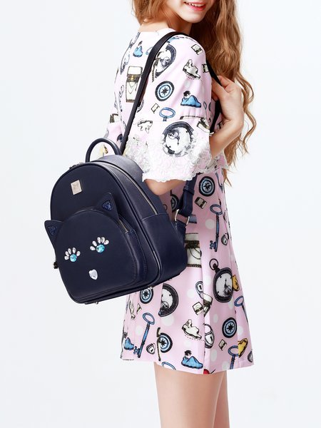 https://www.stylewe.com/product/navy-blue-pu-zipper-casual-backpack-59135.html