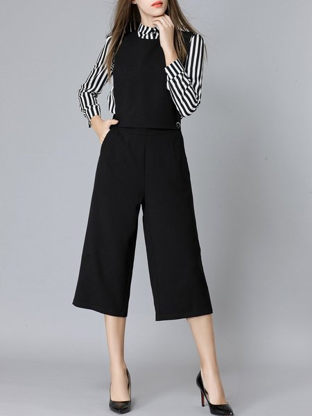 https://www.stylewe.com/product/black-two-piece-long-sleeve-stripes-blouse-plain-wide-leg-overall-75941.html