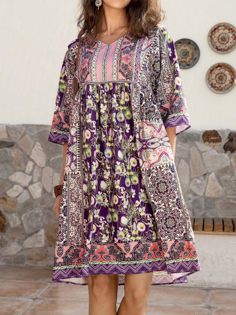 floral midi sundress