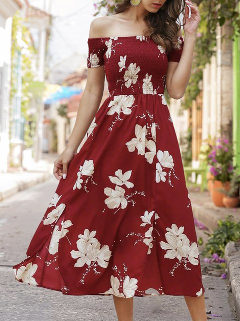 floral midi sundress