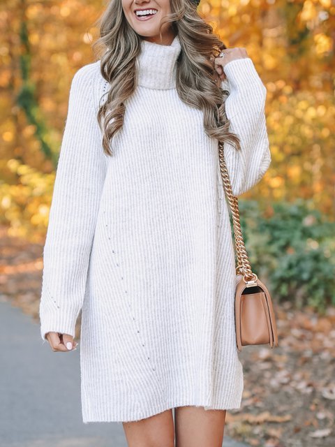 topshop turtleneck sweater dress