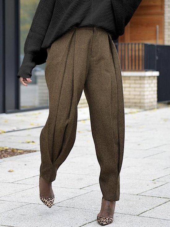 Urban Plain Regular Fit Fashion Pants