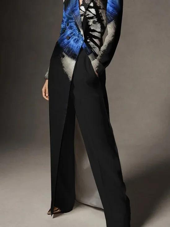 Plain Loose Urban Pants