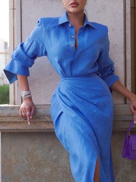 Blouse Slim Fit Style Urbain