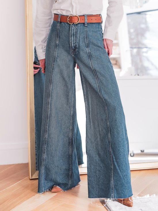Denim Urban Plain Regular Fit Jeans