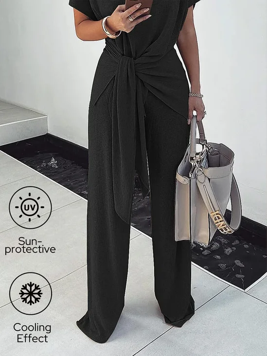 Cooling Loose Straight pants