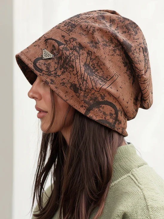 Casual all-match pile hat