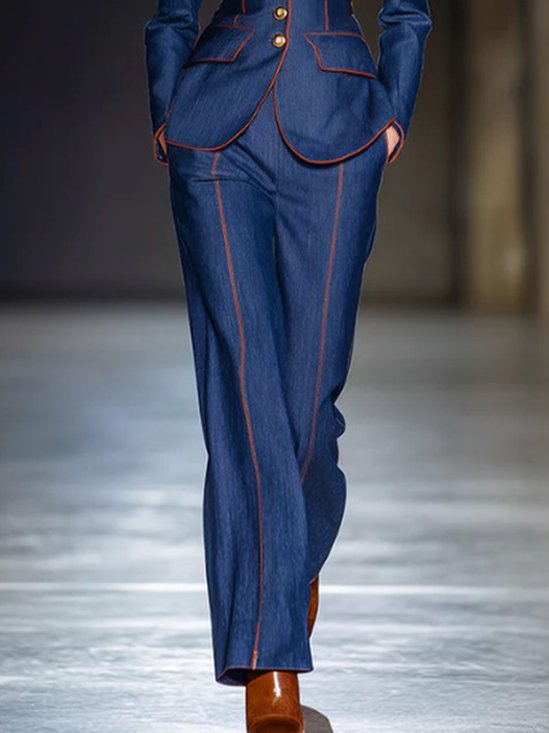 Piping Urban Denim Jeans