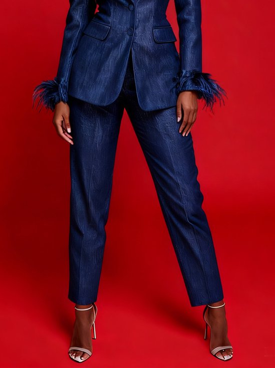 Faux Denim Urban Jeans