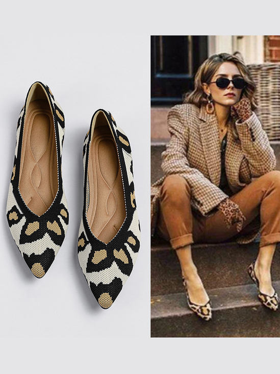 Mesh Fabric Casual Shallow Shoes