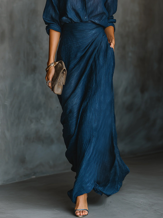 Urban Plain Maxi Skirt