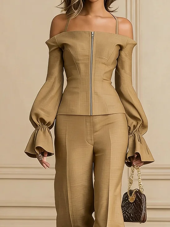 Urban Plain Spaghetti Shirt