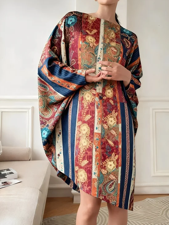 Urban 3D Printing Off The Shoulder Knee Length Dress