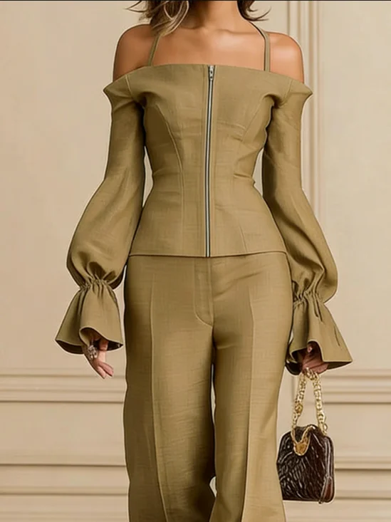 Urban Plain Spaghetti Shirt