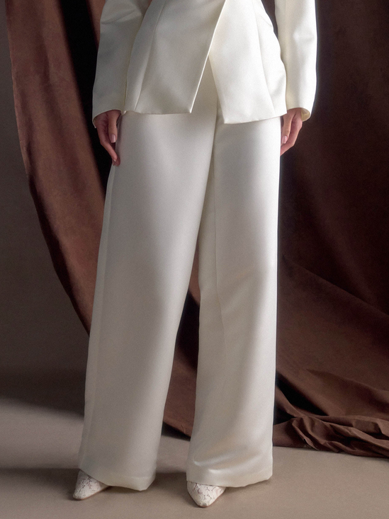 Urban Plain Straight Pants