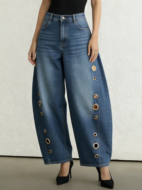 Casual Plain Jeans