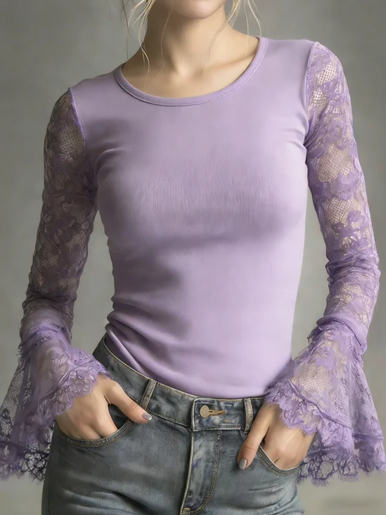 Urban Plain Crew Neck T-shirt