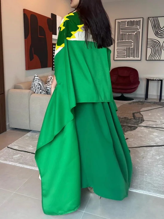 Elegant Geometric Kimono