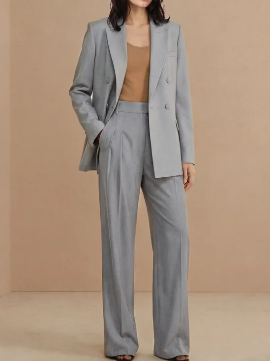 Plain Regular Fit Urban Pants