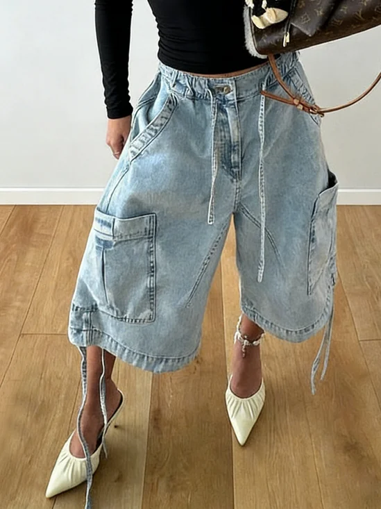 Loose Denim Casual Jeans