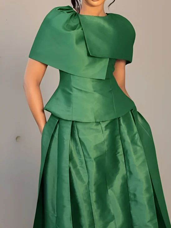 Plus Size Plain Elegant Blouse