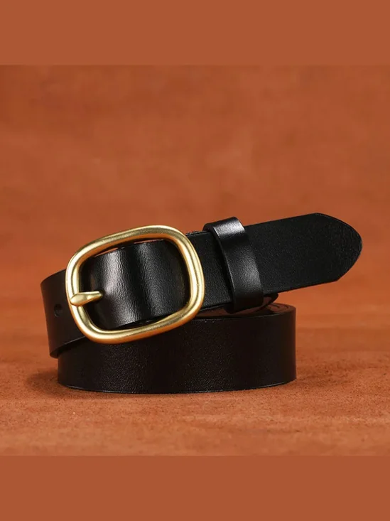 Casual Plain Belt