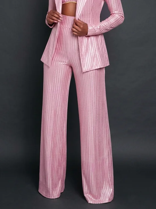 Urban Plain Straight Pants