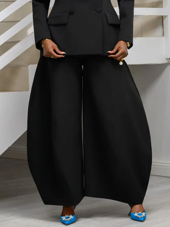 Loose Urban Plain Long Pant