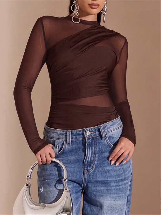 Urban Plain Split Joint  T-shirt