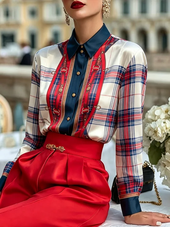 Urban 3D Printing Shirt Collar Shirt