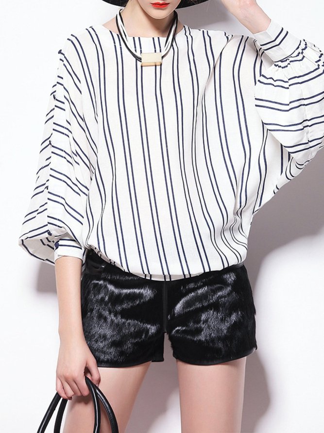 white batwing shirt