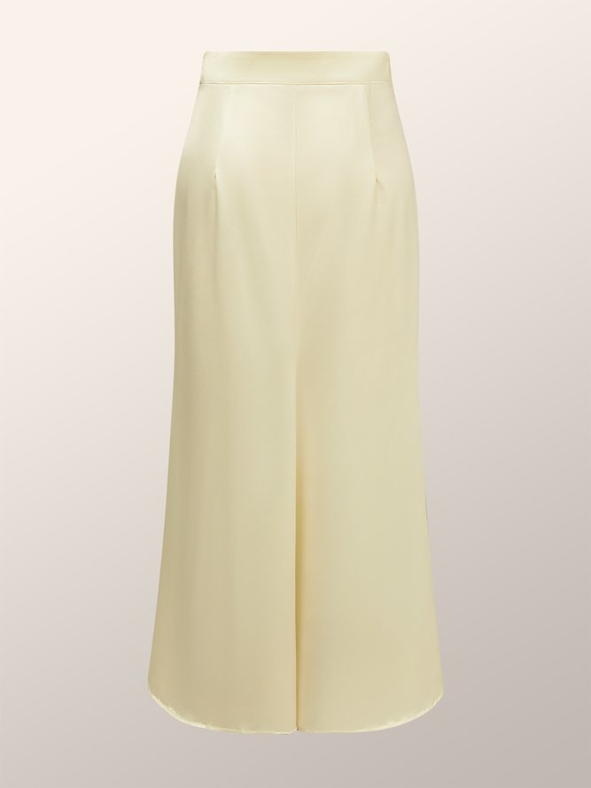 Elegant Floral  Print Regular Fit  Long Skirt